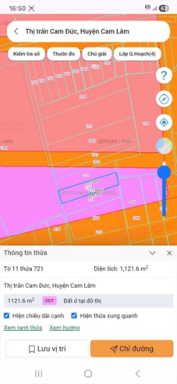 Sở hữu ngay lô đất thổ cư thị trấn cam đức, cam lâm, khánh hòa