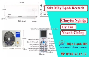 Sửa máy lạnh reetech chuyên nghiệp - giải pháp cho mọi hư hỏng