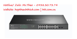 Switch tp-link tl-sg12mp – 20 cổng gigabit, 16 cổng poe, vỏ thép siêu bền