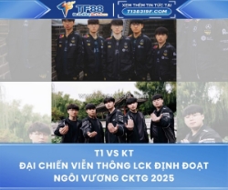T1 vs kt – cuộc đại chiến xứ hàn định đoạt ngôi vương cktg 2025