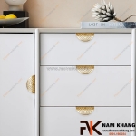 Tay nắm tủ nk238 - biểu tượng của chiếc lá uốn cong