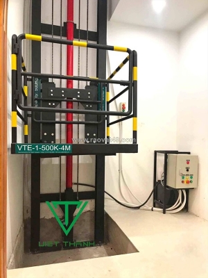 Thang tải hàng - thang nâng thủy lực