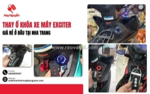 Thay ổ khóa xe máy exciter – an toàn, nhanh chóng, giá hợp lý