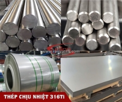 Thép chịu nhiệt, chống ăn mòn 316ti - unico steel