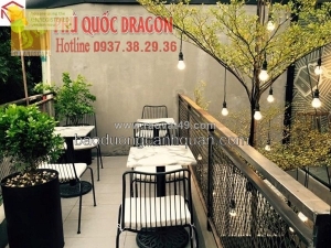 Thi công cảnh quan sân vườn quán café ở hcm, đồng nai