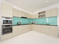 Thi công tủ bếp trên theo yêu cầu | mẫu đẹp – chuẩn kích thước – giá tốt