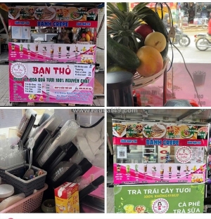 Thỏ coffee sang nhượng mặt bằng quán và quầy cafe nước ép