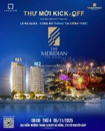 Thư mời tham dự lễ ra quân dự án the meridian đà nẵng