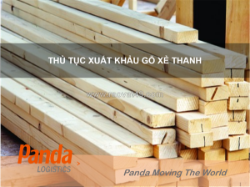 Thủ tục xuất khẩu gỗ xẻ thanh