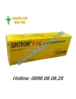 Thuốc sintrom 4mg có quy định độ tuổi sử dụng không