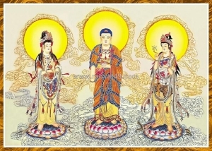 Top 10 mẫu tranh treo phòng thờ đẹp trang nghiêm nhất hiện nay