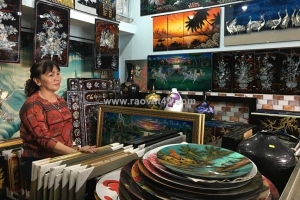 Tranh sơn mài đẹp và ý nghĩa phong thủy trong trang trí nội thất