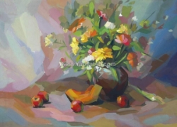 Tranh tĩnh vật màu đơn giản: gợi ý chủ đề dễ thực hành