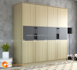 Tủ áo gỗ công nghiệp mdf tam012 – hiện đại và tiện dụng