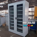 Tủ đồ nghề 2 cánh 7 khay kt: 1050wx500dx00hmm x 1.2mm