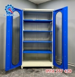Tủ đựng đồ nghề 2 cánh ally qt-hc03 – giải pháp lưu trữ dụng cụ hiệu quả