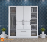 Tủ quần áo cánh kính cánh mở - tak05