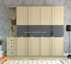 Tủ quần áo gỗ công nghiệp mdf tam011