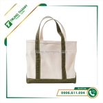 Túi canvas vintage in logo: giải pháp quà tặng tối ưu