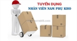 Tuyển cn phụ kho trong dây chuyền sản xuất nhựa màng co, màng pe