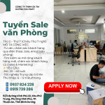 Tuyển dụng nhân viên kinh doanh (văn phòng)