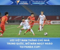 U22 việt nam thắng chủ nhà trung quốc, mở màn ngọt ngào tại panda cup!