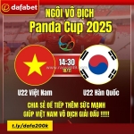 U22 việt nam 🆚 u22 hàn quốc, 14h30 | /11 | panda cup 2025