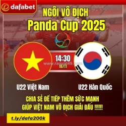 U22 việt nam 🆚 u22 hàn quốc, 14h30 | /11 | panda cup 2025