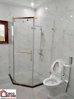 Ứng dụng vách kính fendi trong thiết kế biệt thự hiện đại