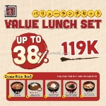 Value lunch set cơm trưa tại unatoto ba tháng hai
