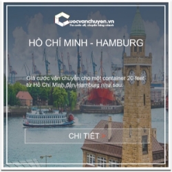 Vận chuyển hàng từ việt nam đi hamburg, đức