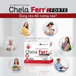 Viên sắt chela-ferr forte sử dụng cho đối tượng nào?