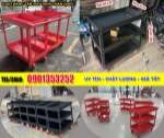 Xe đẩy đựng đồ nghề nhà xưởng gara - xe đẩy 2 ngăn, 3 ngăn, 5 ngăn