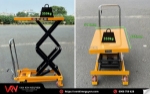 Xe nâng mặt bàn 350kg – nâng hạ nhanh, an toàn, tiết kiệm sức lực!
