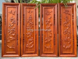 Ý nghĩa bộ tranh tùng cúc trúc mai trong văn hóa á đông