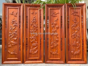 Ý nghĩa bộ tranh tùng cúc trúc mai trong văn hóa á đông