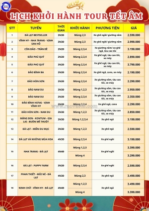 🌸✨ chính thức mở bán – chùm tour tết âm 2026 ✨🌸
