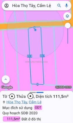 🌟 đất đẹp – kiệt ô tô hòa thọ tây – 111,5m² – giá chỉ 2,68 tỷ!