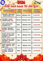 ✨✈️ đón tết âm lịch 2026 – bay cùng sgc tourist ✈️✨