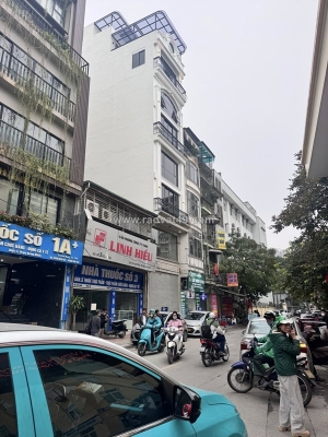 🔅 mặt phố đội nhân, ba đình 50m2 9 tầng thang máy thông sàn vp, mt 5m, chỉ 39