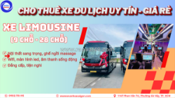 🚐 sgc tourist – dịch vụ cho thuê xe limousine cao cấp