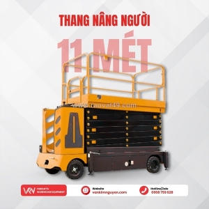 🔧 thang nâng người 11m – giải pháp an toàn cho mọi công trình