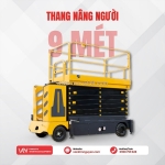 ✨ thang nâng người 9m – làm việc trên cao an toàn🚀