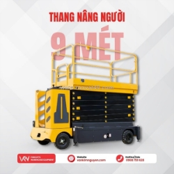 ✨ thang nâng người 9m – làm việc trên cao an toàn🚀