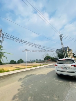 100m đất giá hơn 1 tỷ trục chính kinh doanh ô tô tránh yên khoái - thụy an - ba