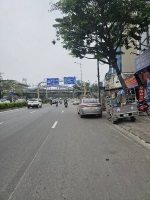 10m ra phố nguyễn văn cừ, long biên 55m, 5 tầng, thoáng trước sau, 6pn, chỉ 9.x