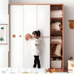 5 tiêu chí cần nắm khi chọn mua tủ quần áo trẻ em hiện đại, đẹp, chất lượng