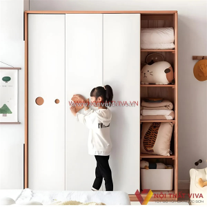 5 tiêu chí cần nắm khi chọn mua tủ quần áo trẻ em hiện đại, đẹp, chất lượng