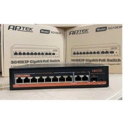 Aptek sg1083p – thiết bị chuyển mạch poe mạnh mẽ, ổn định!