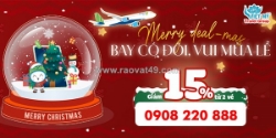 Bamboo airways ưu đãi vé máy bay mùa giáng sinh 2025